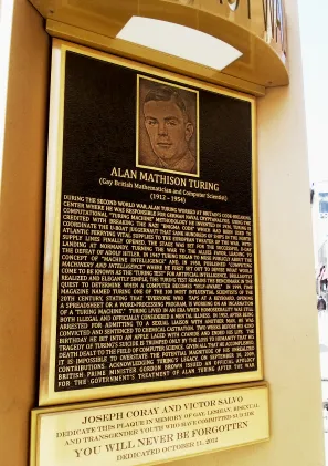 Alan Turing Bronze Memorial