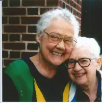 Barbara Gittings with Partner Kay Tobin Lahusen