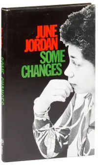 June Jordan Some Changes Book Jacket