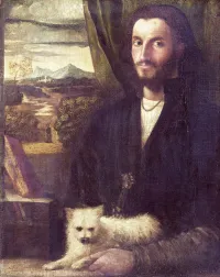 Leonardo da Vinci Self Portrait as a Young Man