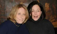 Lesley Gore and her Romantic Partner Lois Sasson in NYC in 2010
